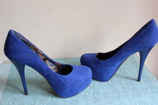 Blink high heels blauw - maat 38 - 2