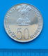 India - 50 rupee 1975 - Jaar v.d. Vrouw - zilver, Unc - 0 - Thumbnail