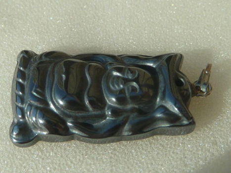 Hanger hematiet Buddha - 1