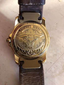 Vintage Heren Horloge Michael Jordi Texas Longhorn. - 6