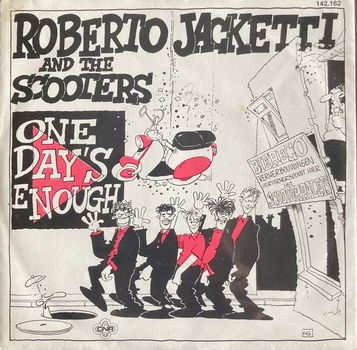 Roberto Jacketti & The Scooters ‎– One Day's Enough // ENGELSTALIG // - 0