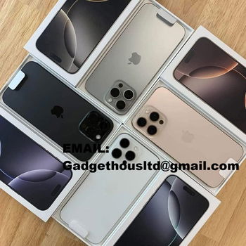 Apple iPhone 16 Pro 128GB = 600 EUR , iPhone 16 Pro Max 256GB = 700 EUR, iPhone 16 128GB = 470 EUR - 4