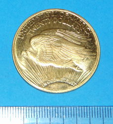 Verenigde Staten - double eagle - bank dummy