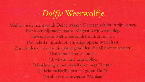 DOLFJE WEERWOLFJE - Paul van Loon (kleureneditie) - 1