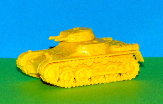 Duitse Panzer I - 3D-print in diverse schalen - 0