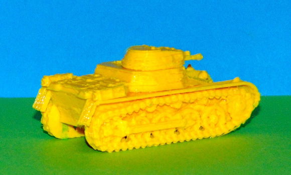 Duitse Panzer I - 3D-print in diverse schalen - 1