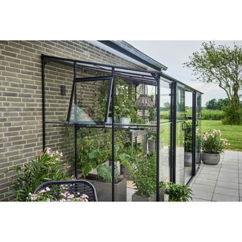 MUURKAS QUBE LT 612 Zwart: 188 x 374 x 230 cm (b x d x h) - 0