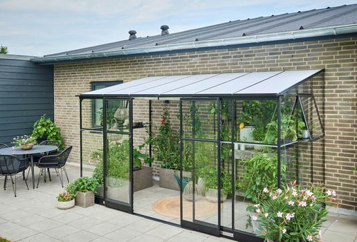 MUURKAS QUBE LT 68 Zwart: 188 x 251 x 230 cm (b x d x h) - 0