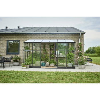 MUURKAS QUBE LT 68 Zwart: 188 x 251 x 230 cm (b x d x h) - 1