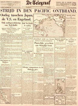 De Telegraaf - 8 december 1941 - Pearl Harbor - 0