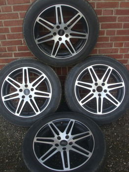 17 inch Audi velgen en Banden Steek 5x112 - 3