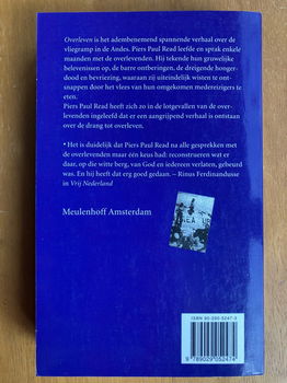 Overleven (vliegramp Andes) - Piers Paul Read - 1