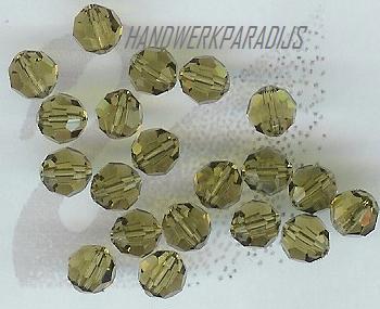 Swarovski 5000 Khaki 6mm 34 Stuk of Per Stuk - 1