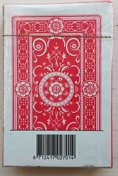 Verona plastic coated speelkaarten - nieuw - 1