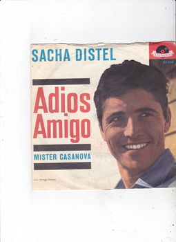 Single Sacha Distel - Adios amigo - 0