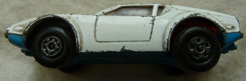Modelauto, Matchbox (Superfast), Schaal 1:56, No.8 - De Tomaso Pantera - White, 1975-1981.(2) - 4