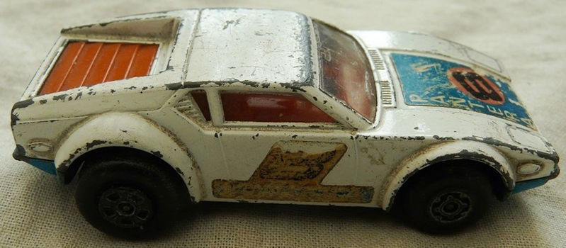 Modelauto, Matchbox (Superfast), Schaal 1:56, No.8 - De Tomaso Pantera - White, 1975-1981.(2) - 5