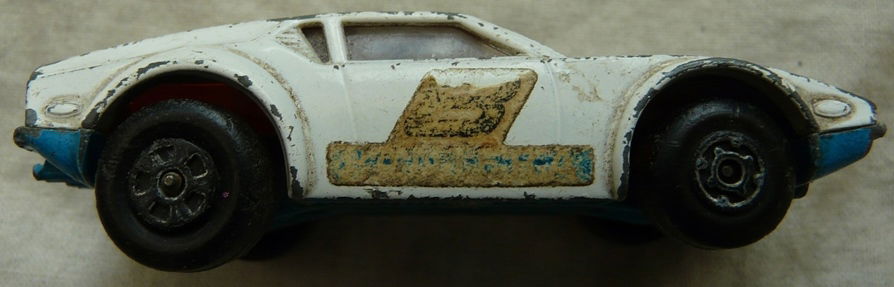 Modelauto, Matchbox (Superfast), Schaal 1:56, No.8 - De Tomaso Pantera - White, 1975-1981.(2) - 6