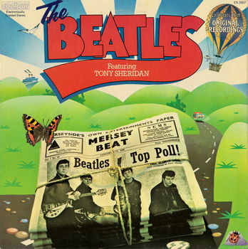 LP - The Beatles - featuring Tony Sheridan - 0