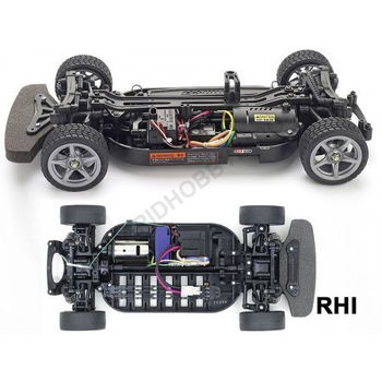 RC auto bouwpakket Tamiya 58508 1/10 VW Scirocco GT24R-Line TT-01E - 1