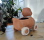 Terracotta bloempotje speelgoedeend - 2 - Thumbnail