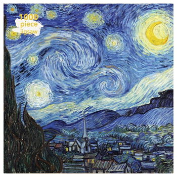 Puzzel De Sterrennacht - Vincent van Gogh (1000 stukjes) - 0