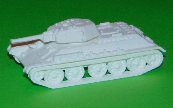 Sovjet T-34 - 1942 - vroeg - 3D-print in diverse schalen - 0