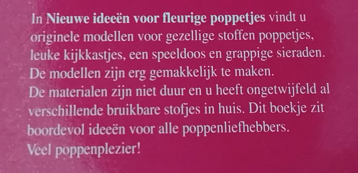 Nieuwe ideeën voor fleurige poppetjes van stof - 2