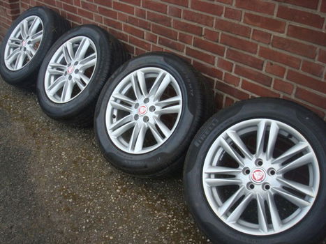 17’’Inch originele Dubel Spak velgen Jaguar XF-Type 5x108 - 2