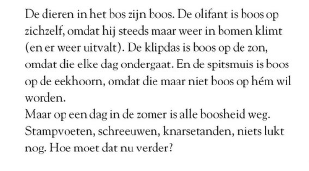 IS ER DAN NIEMAND BOOS? - Toon Tellegen - 1