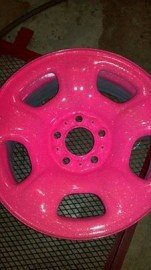 NEON Roze poedercoating poeder v.a 250 gr - 1