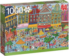 Puzzel Jumbo Sightseeing Grand Place Brussels 1000 stukjes