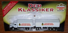 Krupp Mustang truck met aanhanger van Dortmunder Union Bier