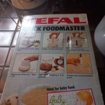 Tefal, Quick foodmaster - erg handig in gebruik, door de vele mogelijkheden - - 1