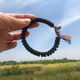 Tibetaanse armband met mantrakralen van kokosnoot - 0 - Thumbnail