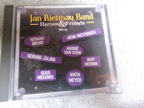 Jan Rietman Band ‎– Heroes & Friends - 0