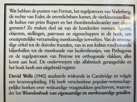 Woordenboek van merkwaardige en interessante meetkunde - 1
