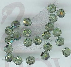 Swarovski 5000 Erinite AB 6mm 25 Stuk of Per Stuk
