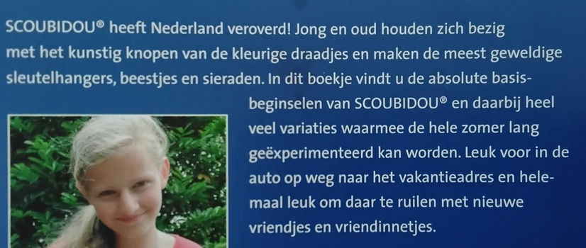 Scoubidou vakantieboek - kleurige draadjes knopen - 2