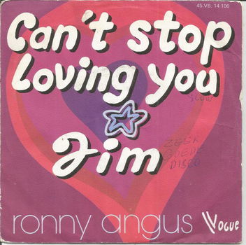 Ronny Angus – Can't Stop Loving You (1976) - 0