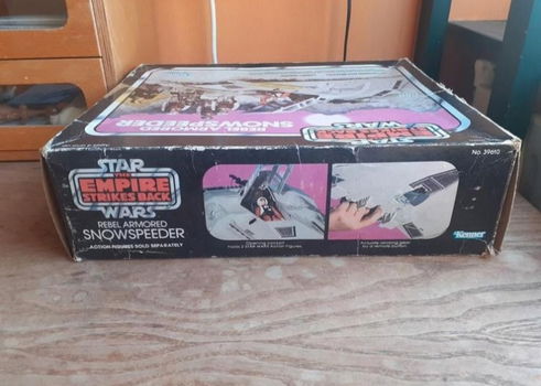 Star wars vintage snowspeeder 1977 80 doos leeg - 4