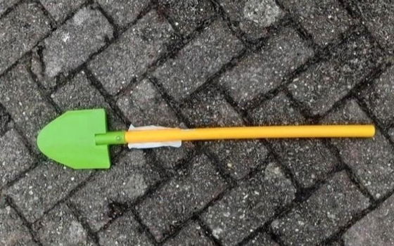 Partij nieuw plastic tuin scheppen - 1