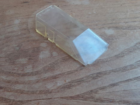 Star wars vintage snowspeeder 1977 80 voorkant window part - 0