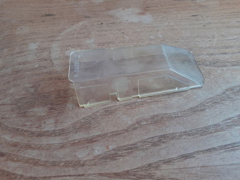 Star wars vintage snowspeeder 1977 80 voorkant window part - 1