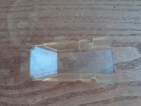 Star wars vintage snowspeeder 1977 80 voorkant window part - 6