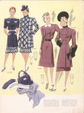 Modeprent uit Die Mode der eleganten Frau - winter 1941/42
