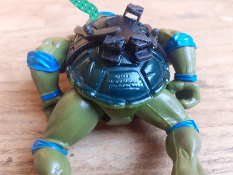 Tmnt ninja turtle leonardo figuur vintage - 7
