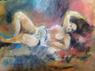 Mooi oud schilderij Jules pascin - 1 - Thumbnail