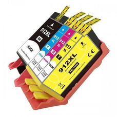 Huismerk HP 912XL multipack met chip (4-pack)