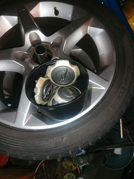 Opel 17inch velgen orig.(van Corsa GSI - 1